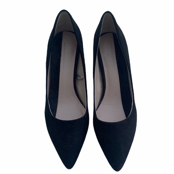 Zara Shoes - Zara Basic Collection Black Suede Heels